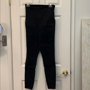 Loft Maternity Jeans Faded Black/Grey - Size 6PM